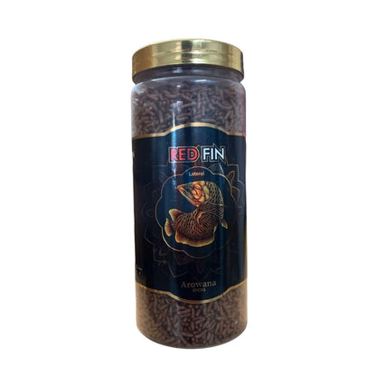 TUNAI SF+ Red Fin Baby Fish Arowana Food Sticks | Supports Muscle Growth, Immune Function, and Vitality (380 Gms, Small Pellets)