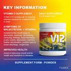 TUNAI V12 Multi Vitamin Booster for All Caged Birds (250g, V12)