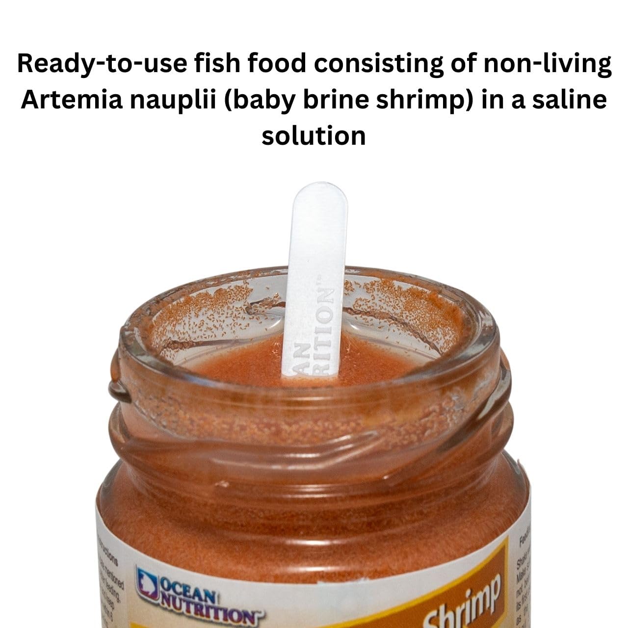 ON+ Instant Baby Brine Shrimp Ready to Use Fish Food (Original from Tunai Store) | Freshly Hatched Artemia (20gms, Baby Brine Shrimp)