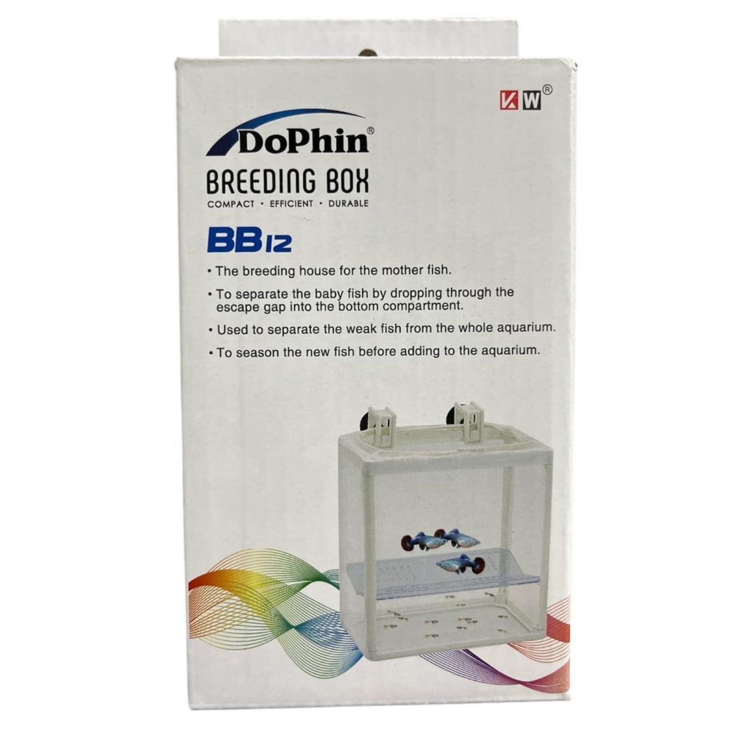 Dophin BB12 Breeding Box for Small Fish | Aquarium Isolation Box | Small Fish Aquarium Tank | (Original from Tunai Store)