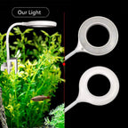 Rs Electrical Aquarium Fish Bowl Clip On Clamp Led Light Lamp For Small Fish Tanks Super Bright Blue White Led - 6.4W Energy Saving By Visual Arrest, Pack of 1