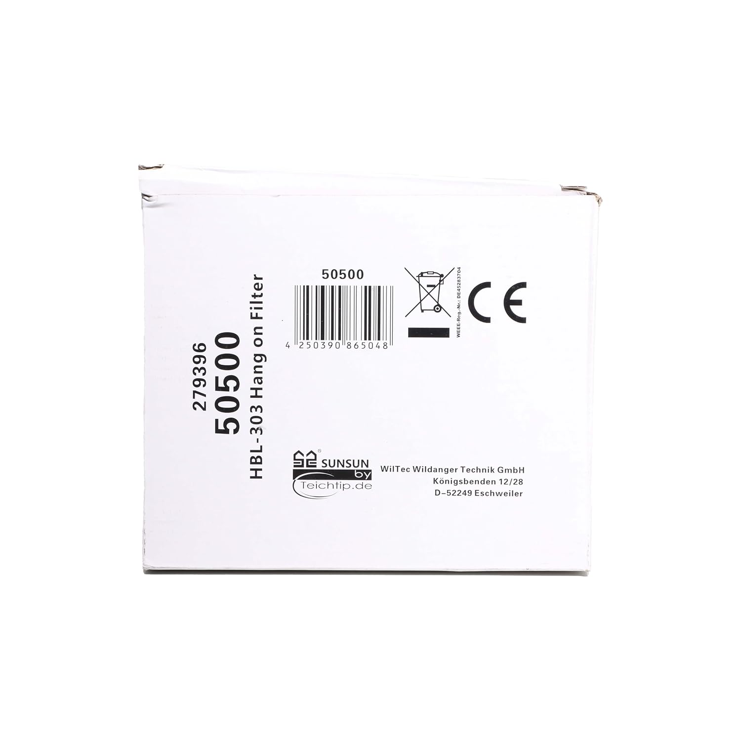 SunSun HBL-303 Tech and Toy Hang on Power Slim Filter, 1 Piece