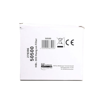 SunSun HBL-303 Tech and Toy Hang on Power Slim Filter, 1 Piece