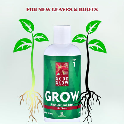 The Good Grow Series Grow | For New Leaves & Roots | Specially Designed to Support Your Plants (300 ml)