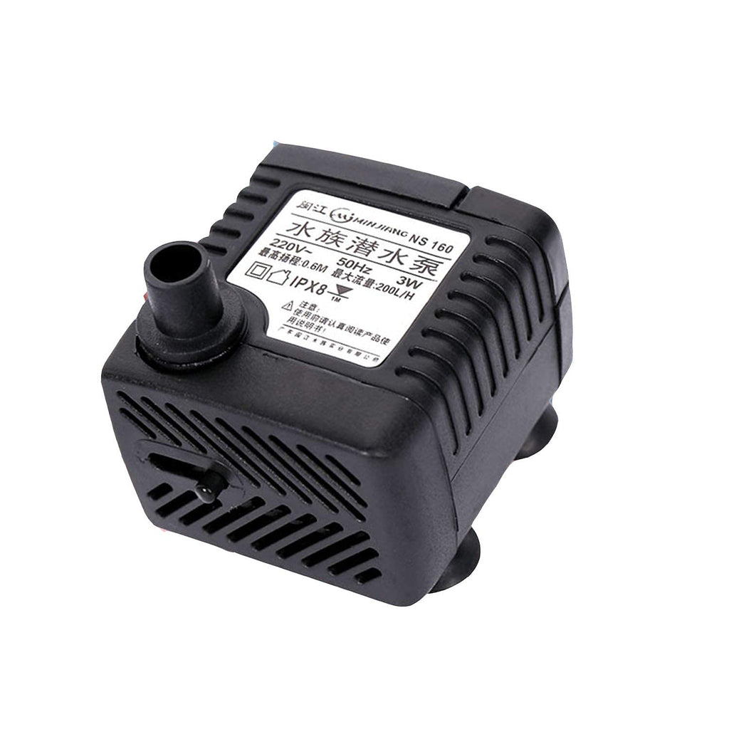 Sobo WP3200 Submersible Aquarium Water Pump (300/LPH MAX HEIGHT 0.6 Metre)