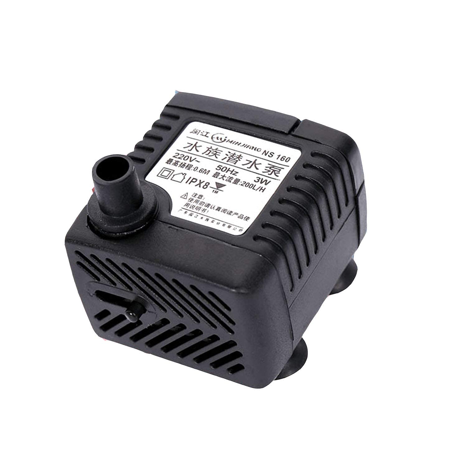 Sobo WP3200 Submersible Aquarium Water Pump (300/LPH MAX HEIGHT 0.6 Metre)