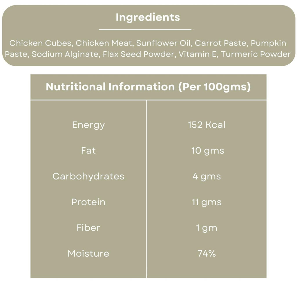 SF+ Bros Pet Dog Food | Pack of 12 | Natural Food for Dogs | Enhanced with Vitamins, Minerals and Other Nutrients (80gms, Chicken & Veg)