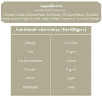 SF+ Bros Pet Dog Food | Pack of 12 | Natural Food for Dogs | Enhanced with Vitamins, Minerals and Other Nutrients (80gms, Chicken & Veg)