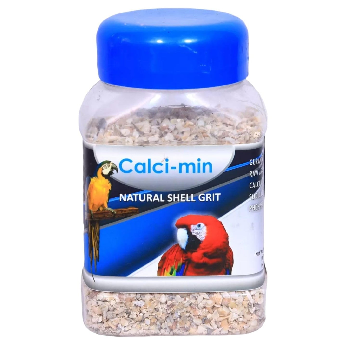SF+ Calci-min Natural Shell Grit Bird Supplement | Rich Calcium Source for Birds' (1 Kg)