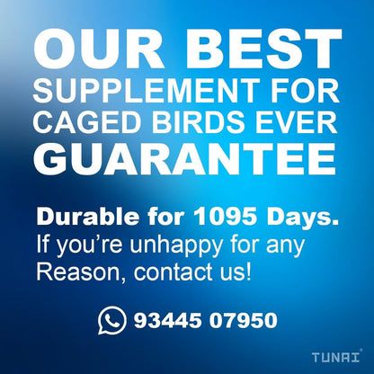 TUNAI Calcium Rich Booster Food for All Caged Birds (250g, CA310)