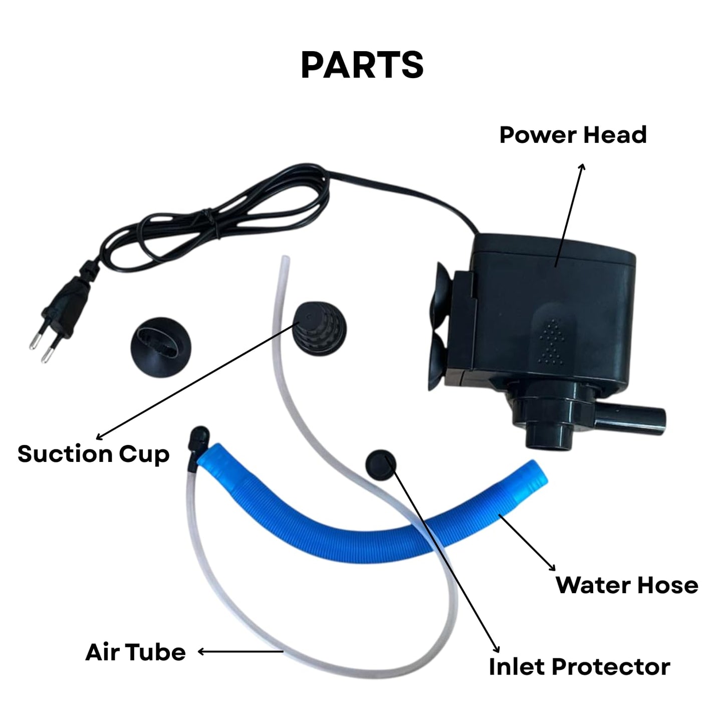 S0B0 WP-3880 Power Head for Aquarium Fish Tank | Powerful Water Circulation for Strong and Consistent Flow | Ideal for Marine and Fresh Water | Power: 35W | F.Max: 2500L/H | Original from Tunai Store