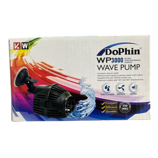 Dophin WP3000 Wave Pump for Aquarium Fish Tank | Output: 5000L/H | Suitable for Tank Size 190-380L | (Original from Tunai Store)
