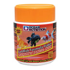 ON+ Goldfish Formula Flakes Fish Food for Gold Fish | 71g |34% Rich Protein Flakes for Gold Fish, Small Koi, Angelfish and Other Carp Varieties (Original Import Fishfood from Tunai Store)