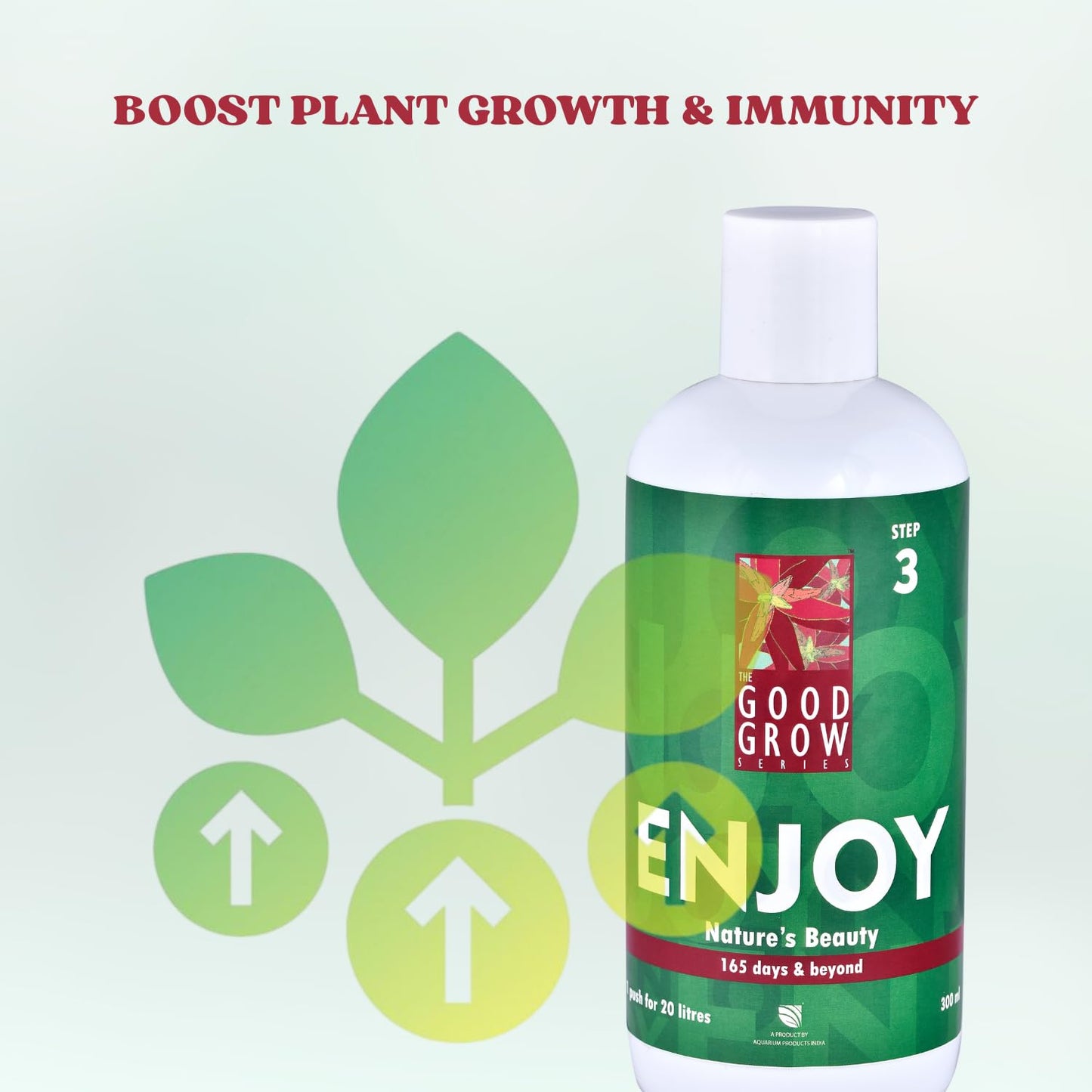 The Good Grow Series Enjoy | Boost Plant Growth & Immunity | Boosts Overall Health and Vitality of Aquarium Plants (300 ml)