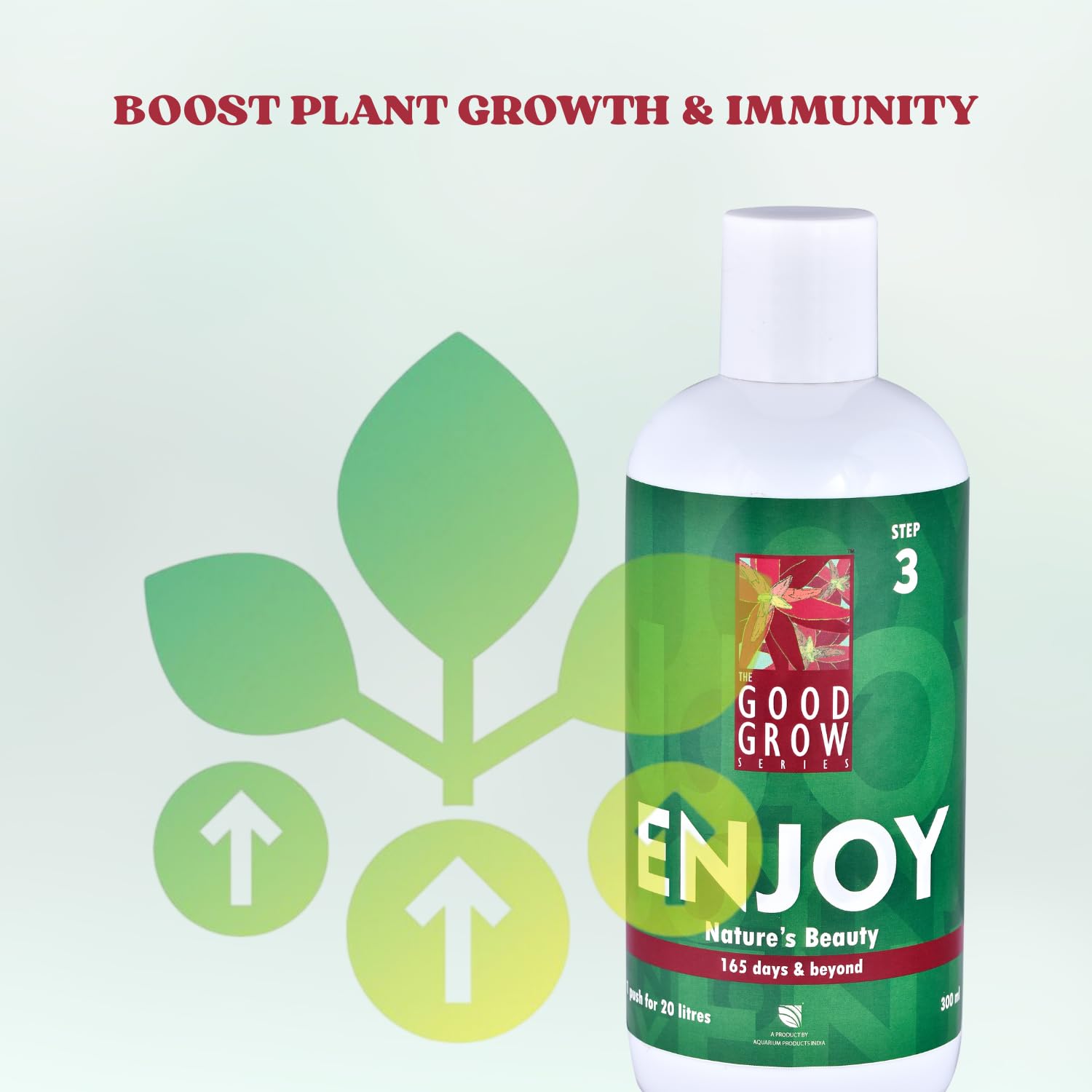 The Good Grow Series Enjoy | Boost Plant Growth & Immunity | Boosts Overall Health and Vitality of Aquarium Plants (300 ml)