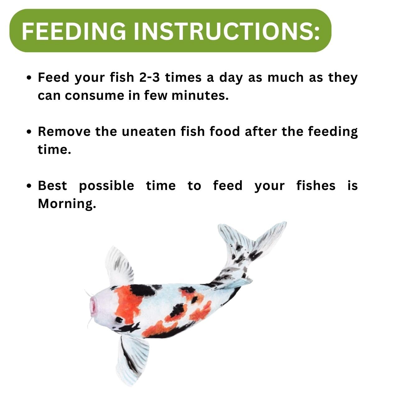 INCH-Gold Special Food for KOI Fish (5KG, Medium Pellets) - Original Imported from TUNAI Store