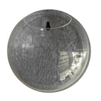 Wall Mount 12-inch Grey Round Shape Fish Bowl – Without Stand | Modern Aquarium for Home, Office & Café Décor | Space Saving & Compact Design | Elegant Fish Tank & Plant Terrarium