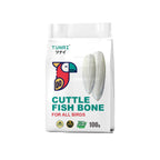 TUNAI Cuttle Fish Bones for Budgies, Love Birds and All Other Birds (Cuttle Fish Bone with Holder, 100G), All Life Stages