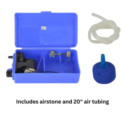 Dophin BP1 Portable Battery Pump for Aquarium Fish Tank | Safety, Reliability and Durability | Output: 400CC/Min | Suitable for Tank Size 30-60L | (Original from Tunai Store)