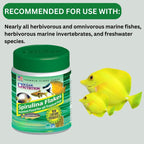 ON+ Spirulina Flakes Fish Food with Probiotics (Original from Tunai Store) | Premium Flake Food for All Tropical Fish (156gms, Flake)