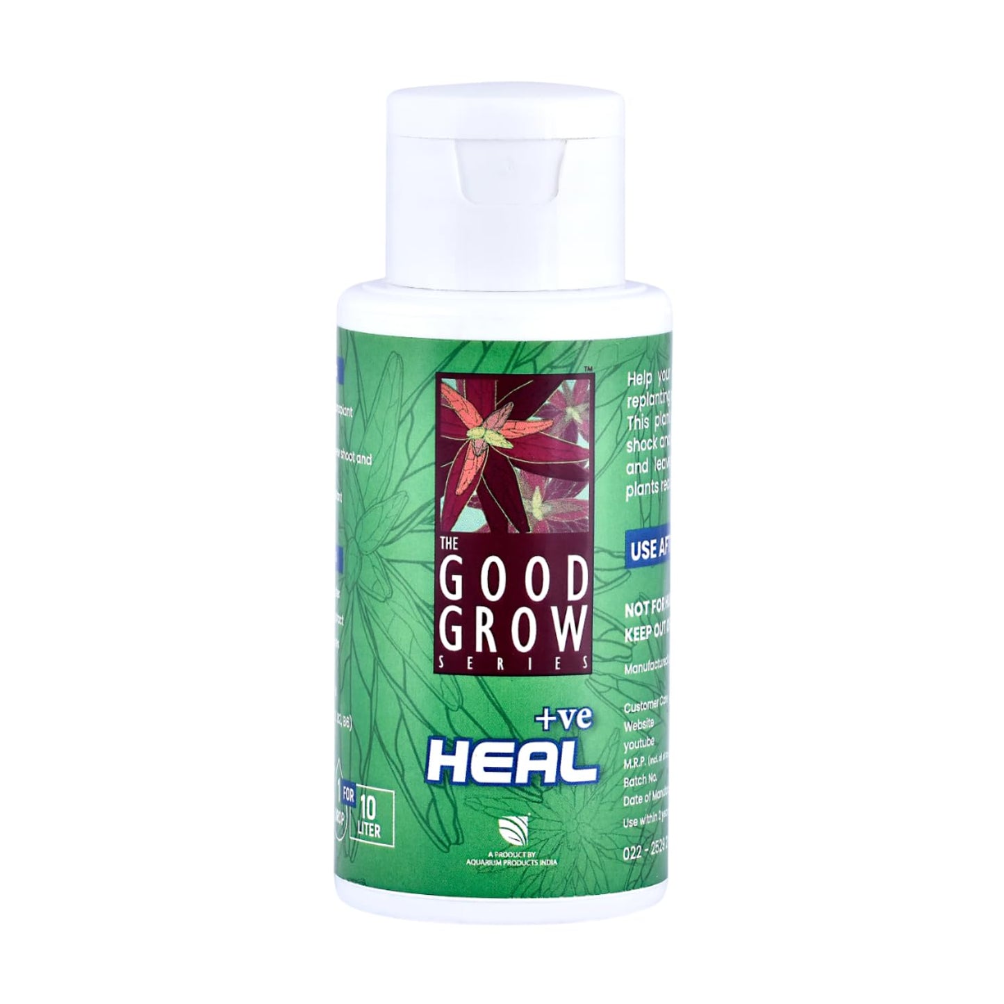 The Good Grow Series HEAL +ve | Boost Plant Recovery | Aquarium Plant Enzyme Supplement (50 ml)