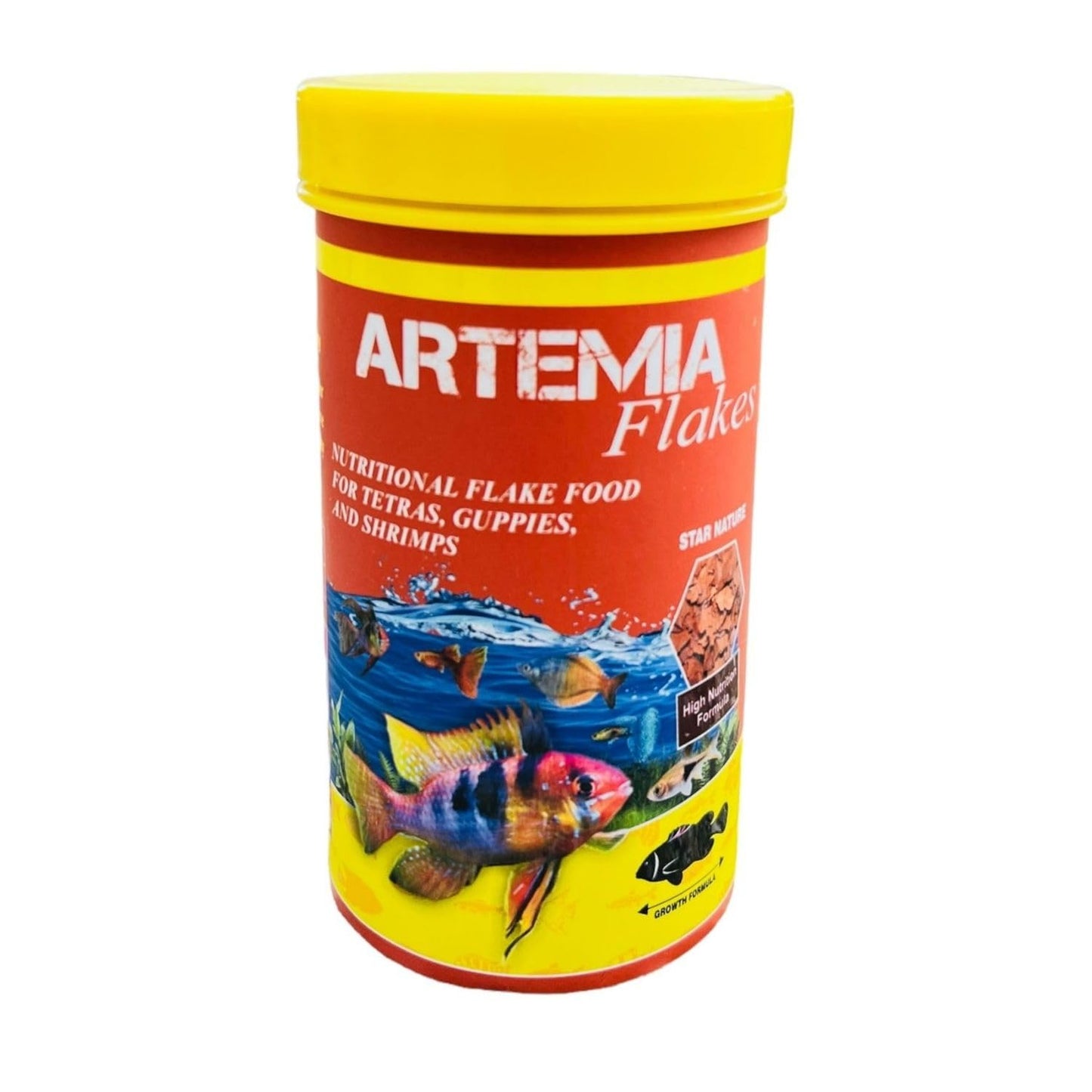 SF+ Artemia Flakes Fish Food | Nutritional Flake Food for Tetras, Guppies and Shrimps | Originally from TUNAI Store (25gms, Flakes)