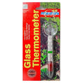 Dophin TH-002 Glass Thermometer | Easy Accurate Readings | Maintains Biological Balance | Suction Cup Attached | (Original from Tunai Store) (TH-002)