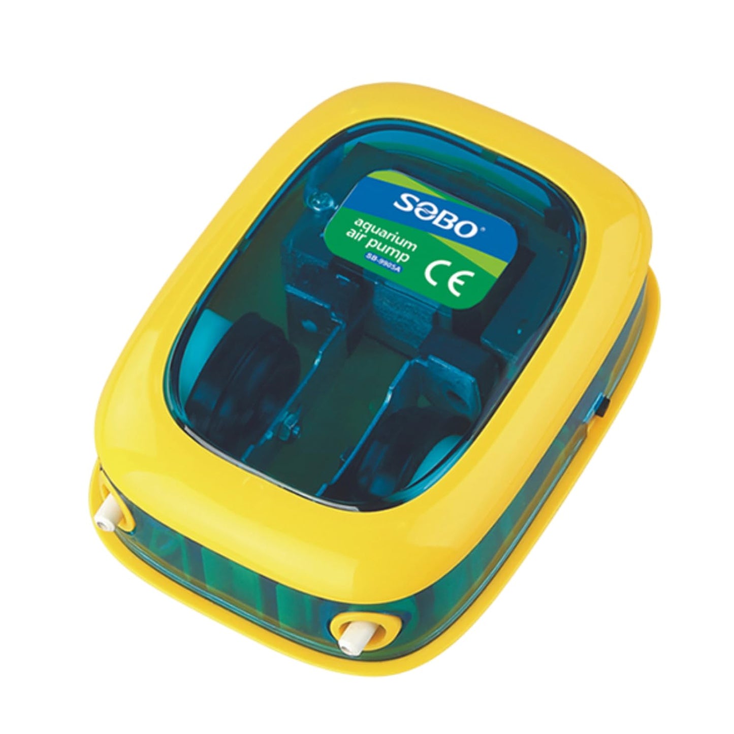 S0B0 SB-9903A Air Pump for Aquarium Fish Tank | Minimal Noise Output and Vibration | Adjustable Flow Rate | Single Outlet | Power: 3.5W | F.Max: 4.5L/min | Original from Tunai Store