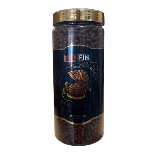 TUNAI SF+ Red Fin Adult Fish Arowana Food Sticks | Supports Muscle Growth, Immune Function, and Vitality (380 Gms, Big Pellets)