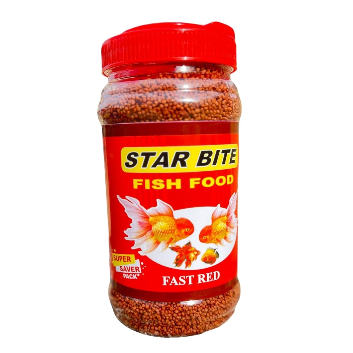 SF+ Star Bite Fish Food | Super Saver Pack (400g, Fast Red)