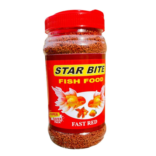 SF+ Star Bite Fish Food | Super Saver Pack (400g, Fast Red)