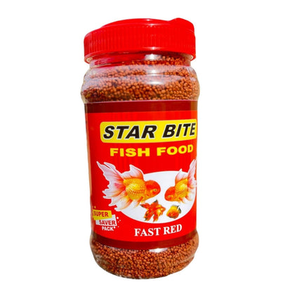 SF+ Star Bite Fish Food | Super Saver Pack (400g, Fast Red)