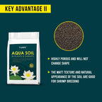 Tunai Shrimp and Planted Aquarium Soil |1 Liter| Fortified with Rich Source of Lava from Japan, Assist in Setting Ideal Habitat for Fish, Cherry Shrimps, and Snails