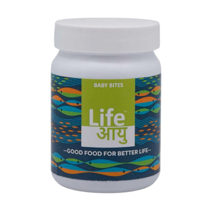 Life AAYU Baby Bites Fish Food | Superfood for Fry & Baby Fish Growth | (30 GMS)