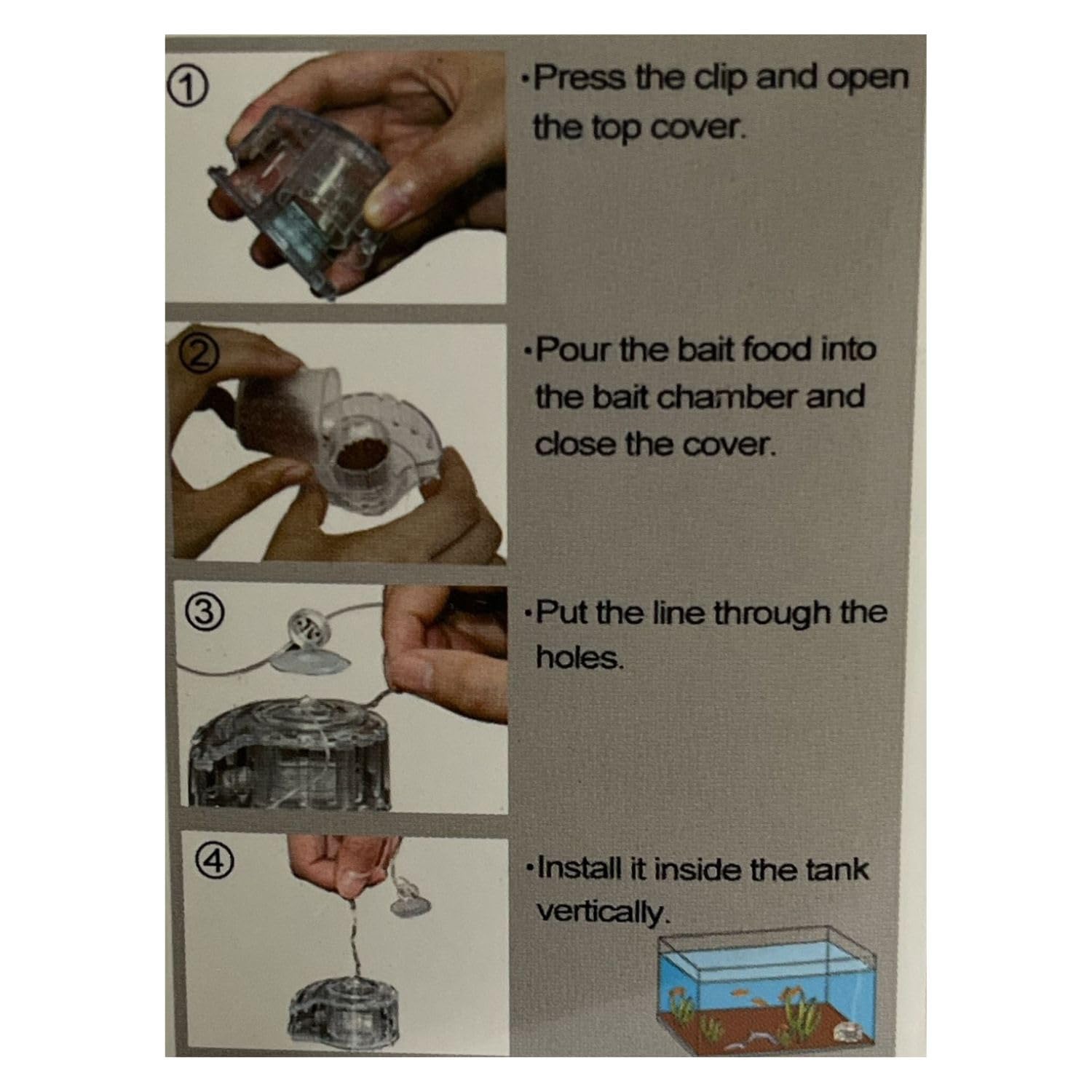 TUNAI Dophin MC111 Snail Catcher for Aquarium Fish Tank | Innovative Design | Capture and Remove Unwanted Snails | Ideal for Saltwater and Freshwater Aquariums | (Original from Store)