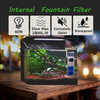 Venus Aqua Multi-Function Aquarium Internal Filter with Adjustable Rainfall & Aeration Modes for Fish Tanks (VS-920FC|40W|2500L/H)