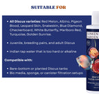 Sunken Garden Discus Fish Water Conditioner | Specialized Habitat Care for Discus Fish | Soft Water + Stress Relief + Fluke Control (200 ml + 30 ml)