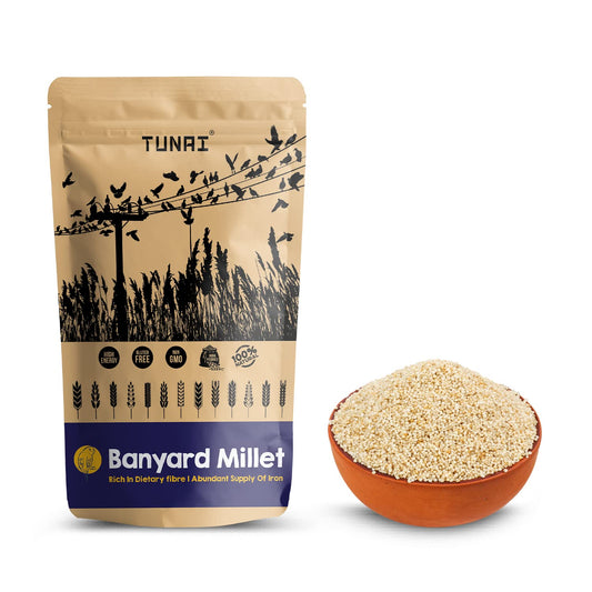 Tunai Barnyard Millets Bird Feed | 450g | Perfect Calcium Rich Bird Food for Canaries, Finches, Budgies, Conures, Cockatiels, Small Conures, Quaker Parrots & Others
