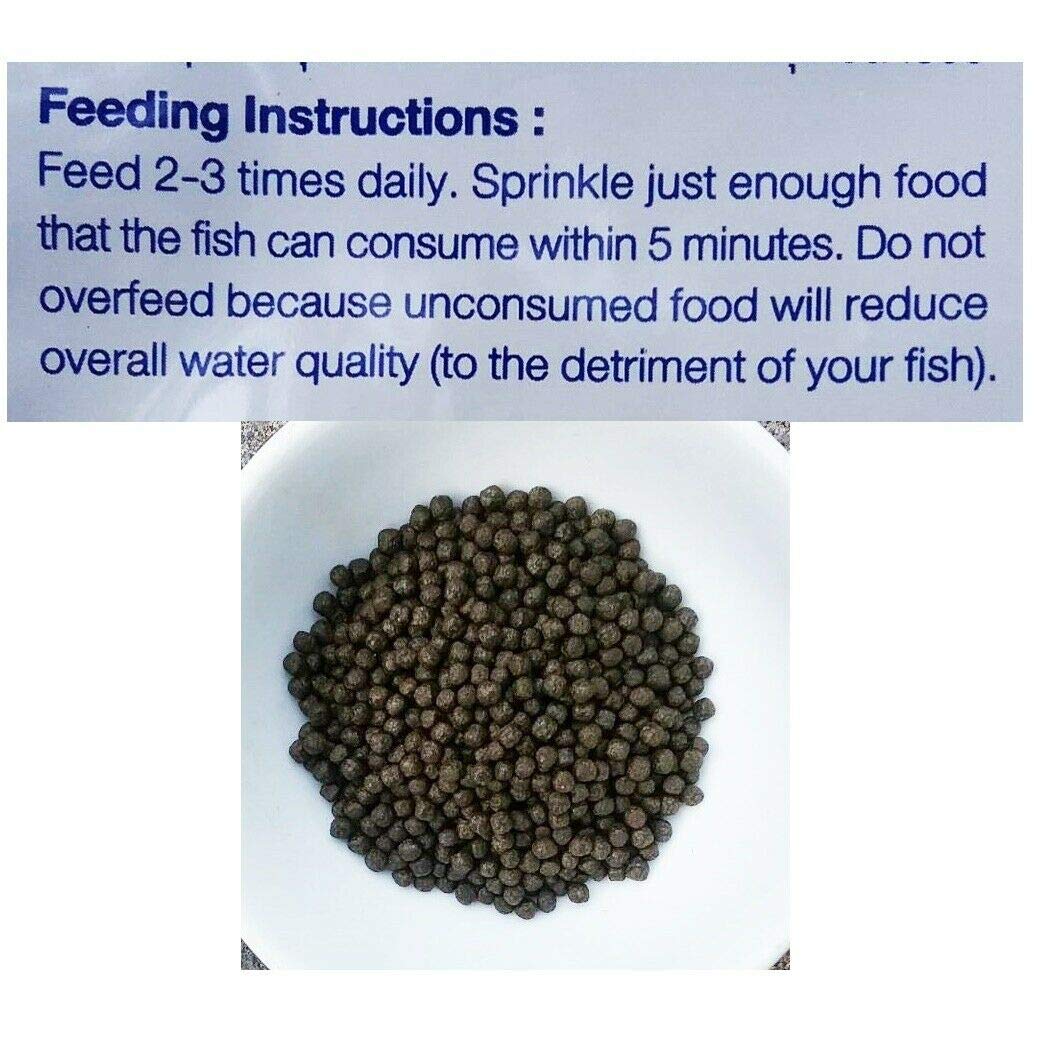 Optimum All Life Stages 3 in 1 Super Formula Fish Food for Carp, Goldfish and Cichlid Spirulina 12% Floating Type Small Pellet, 400 g,Pack of 1