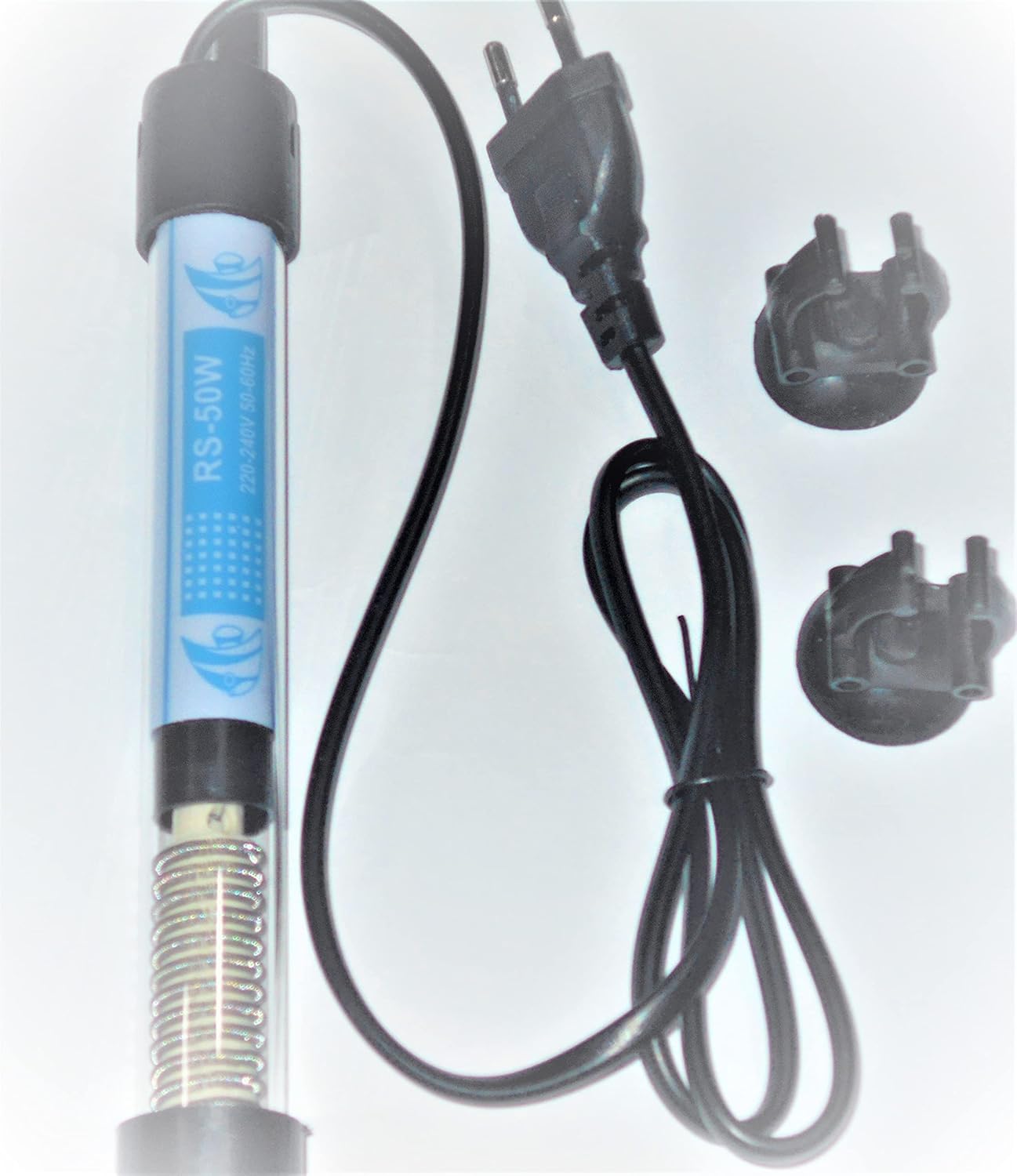 RS Electrical Fully Automatic 50 Watts High Glass Aquarium Heater with Standby Light Indicator and auto on/Off Facility Imported