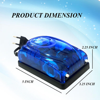 VENUS AQUA Aquarium Air Pump Ap-408A, 4 L/min