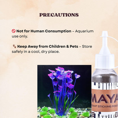 The Scape Right Series MAYA Instant Sticking Powder with Free Brush | Enhance Bonding & Root Growth (50 gms)