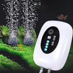 S0B0 SB-228 Air Pump for Aquarium Fish Tank |AC/DC Auto Convert Pump for Aquarium | Output: 2 x 3L/min