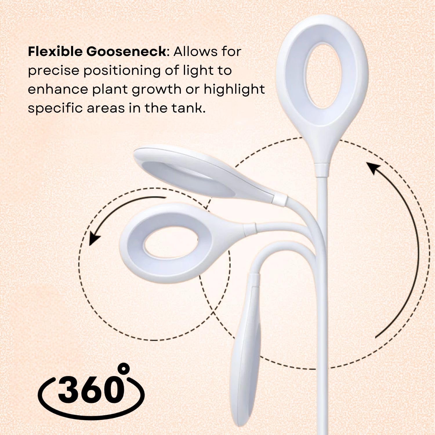 TUNAI RS-S Series Aquarium Light Set Up for Fish Aquarium (Blue + White, RS-S80)