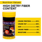 TUNAI SF+ Micro Fish Food for Adult Tetra, Guppy, Barb, Bettas, Color Widow and Small Fish Groups, Effective for Color and Growth (100g - Micro Pellets)