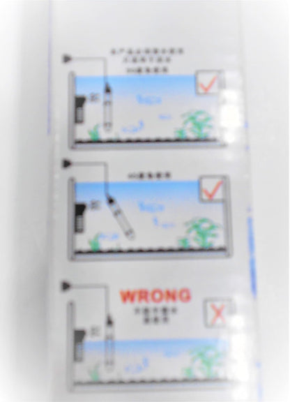 Rs Electrical Aquarium Steel Heater(200 Watt)With Auto On/Off Thermostat 3 To 4 Ft Tank Imported Submersible Aquarium Immersion High Stainless Steel Heater