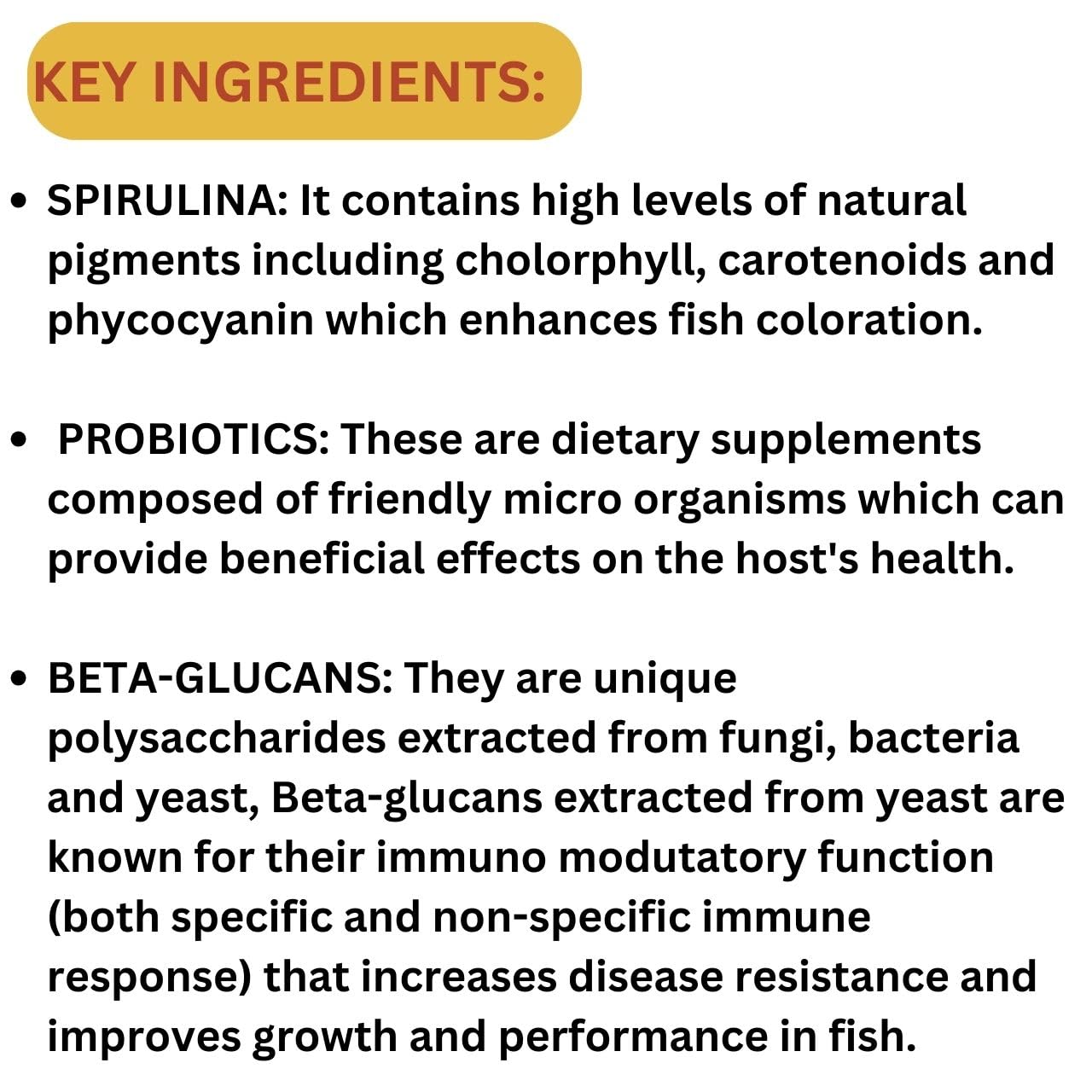 Optimum Fish Food Super Premium 3in1, 6% Spirulina Fish Food for Gold Fish, Koi, Cichlids & Other Carps and Pond Fish Varieties, 800g | Original Import from TUNAI Store