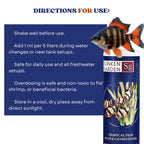 Sunken Garden Tropical Fish Water Conditioner | Advanced Water Care for Vibrant Tropical Fish | pH Balance + Parasite Control + Bio Health (100 ml)