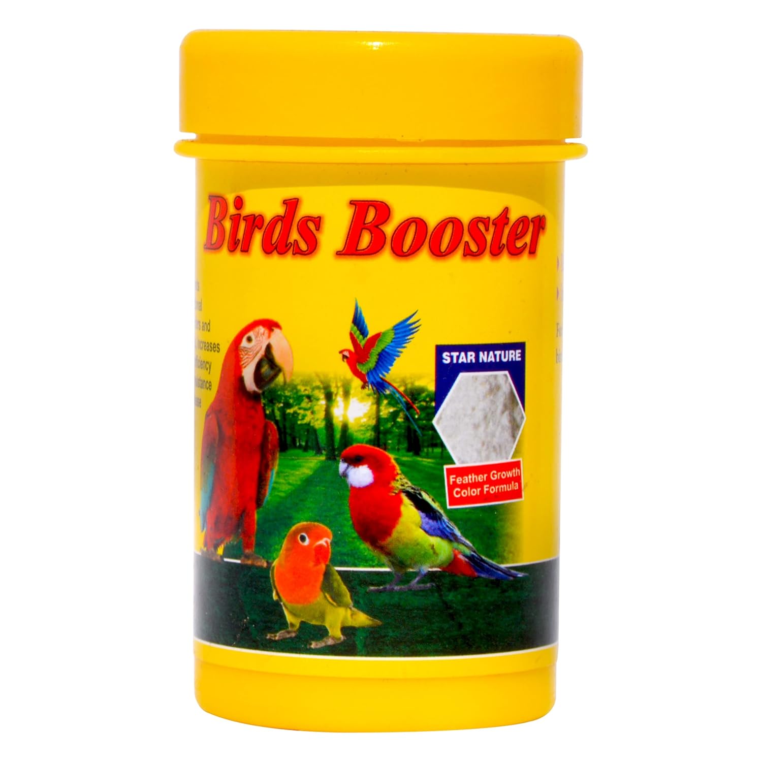 TUNAI SF+ Bird Booster for All Birds |50 G| Healthy Supplement Fortified with Vitamins for Energy,Growth,Production of Haemoglobin for Love Birds,Cockteils,Finches,Conures,Parrots,Macaws,Senegals