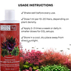 Sunken Garden Red | Vibrancy Fertilizer for Aquatic Plants | Algae-Safe, Substrate-Free (200 ml + 30 ml)
